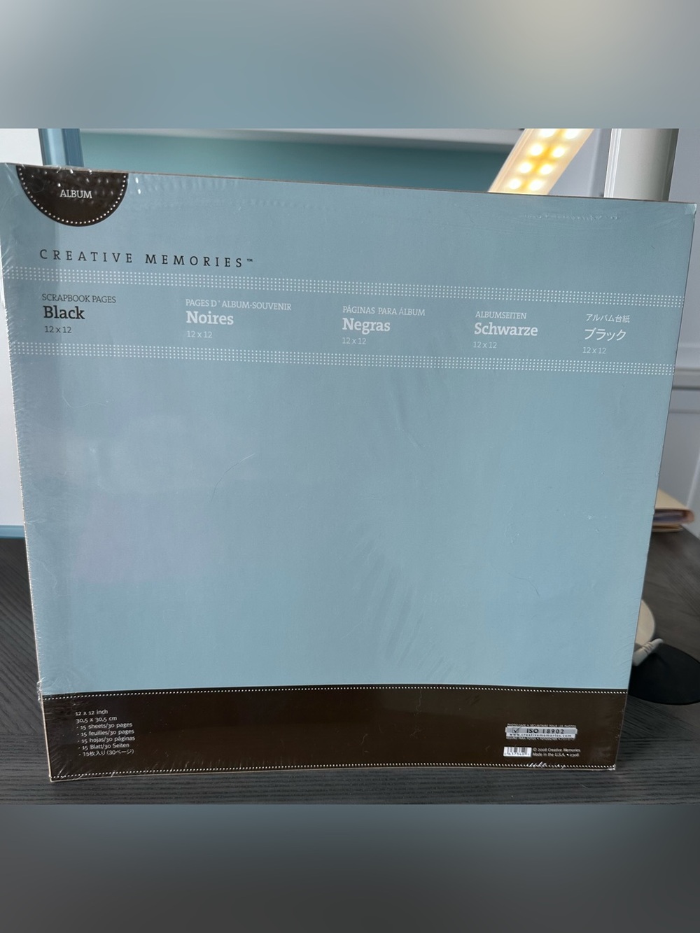 Creative Memories Black Photo Album Refill Pages